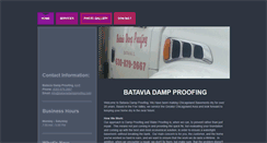 Desktop Screenshot of bataviadampproofing.com